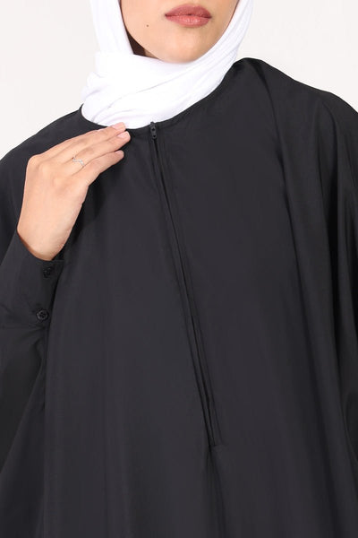 Crepe 2 - Piece Kaftan - Style Prayer Abaya ??Contrast Inner Lining - EastEssence.com