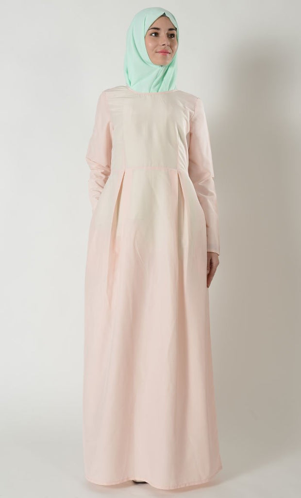 A Line Basic Casual Everyday Abaya Dress - EastEssence.com