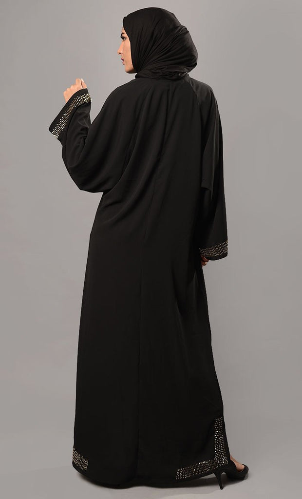 Bell Sleeves Abaya Dress