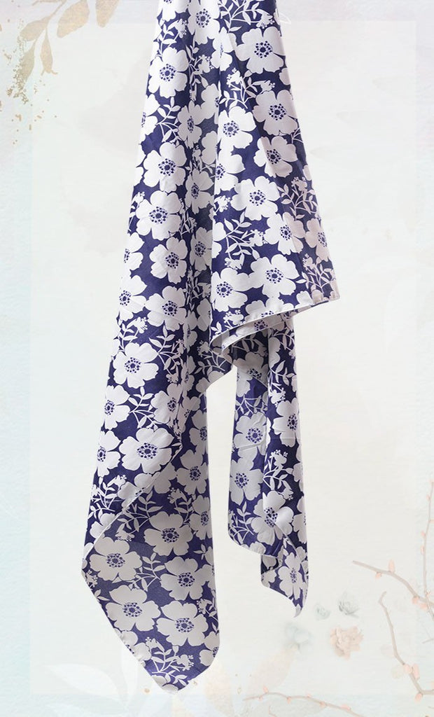 Beautiful Floral Printed Hijab - EastEssence.com