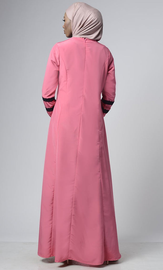 Kashibo Bishop Sleeves Abaya With Pockets