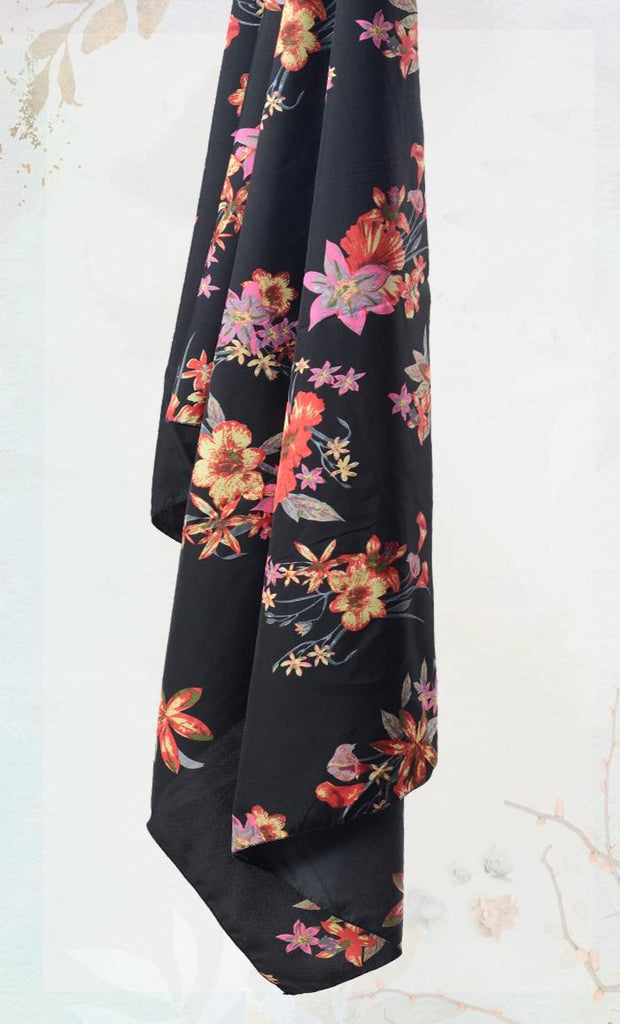 Lilly Floral Printed Hijab