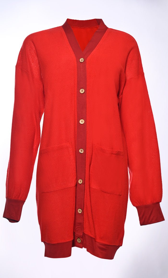 Tonal Tranquility: Cardigans with Subtle Color Pops - EastEssence.com