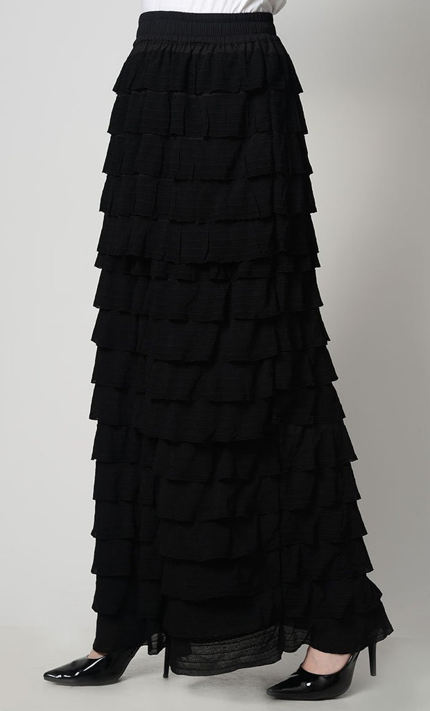 Triple tier stylish skirt - EastEssence.com