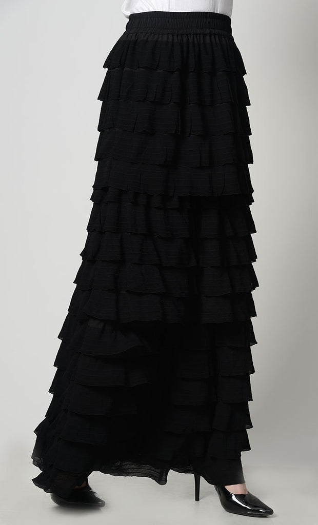 Triple tier stylish skirt - EastEssence.com
