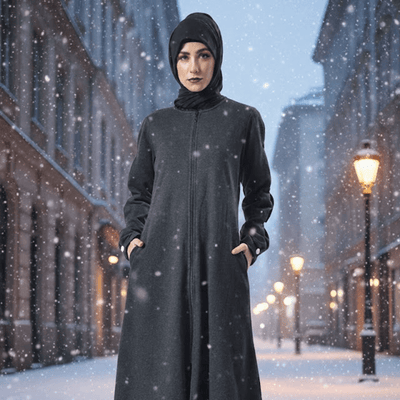 8 Stylish Ways on How to Wear Abaya in Winter