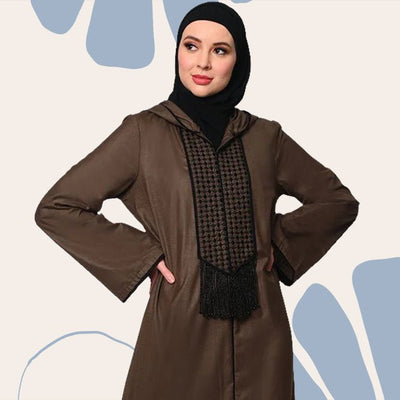 Uncover the Unique Touch of Modesty: East Essence Hoodie Abaya