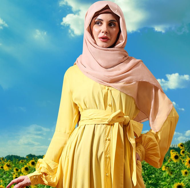 hijab casual dresses Summer Outfits Hijab Style