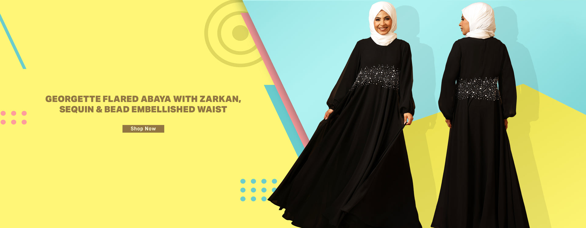Best islamic clothing Flared Maxi dress