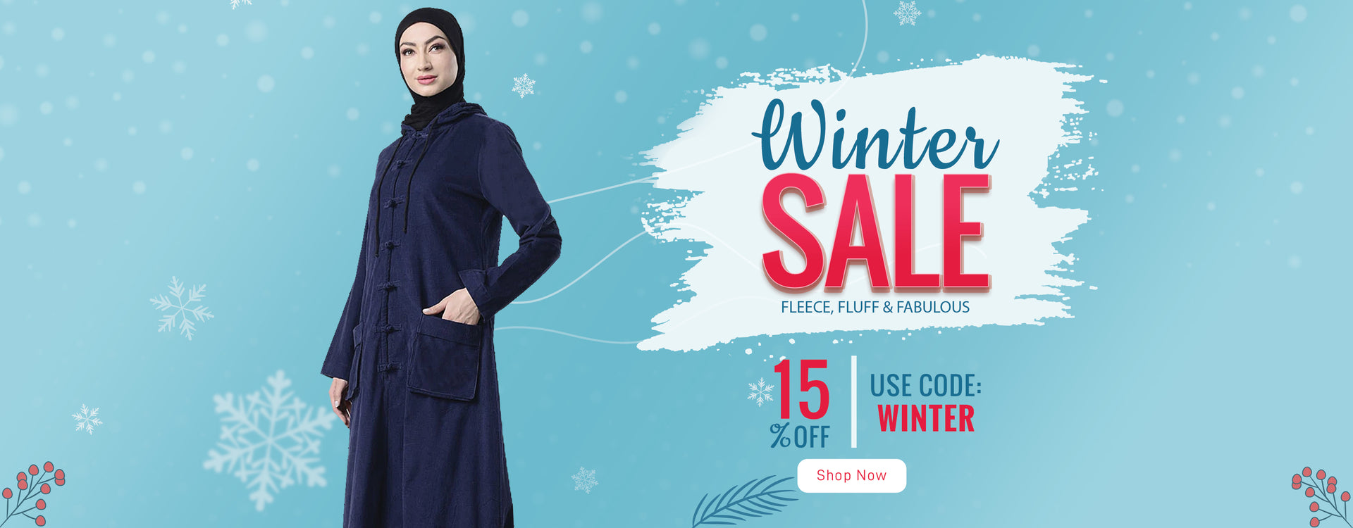 Winter Islamic clothing