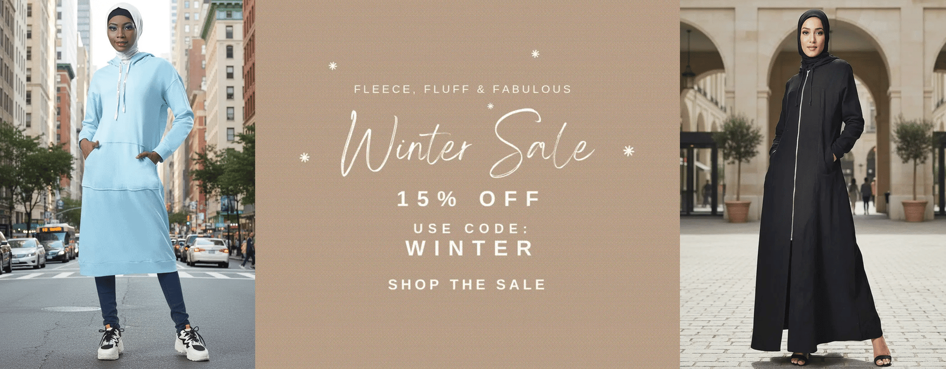 Winter Islamic clothing