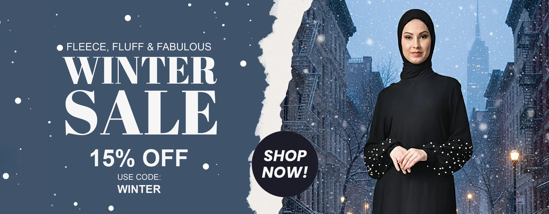 Winter Islamic clothing