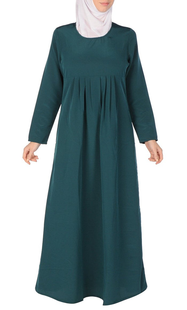 A Line Basic Casual Everyday Abaya Dress - Final Sale - EastEssence.com