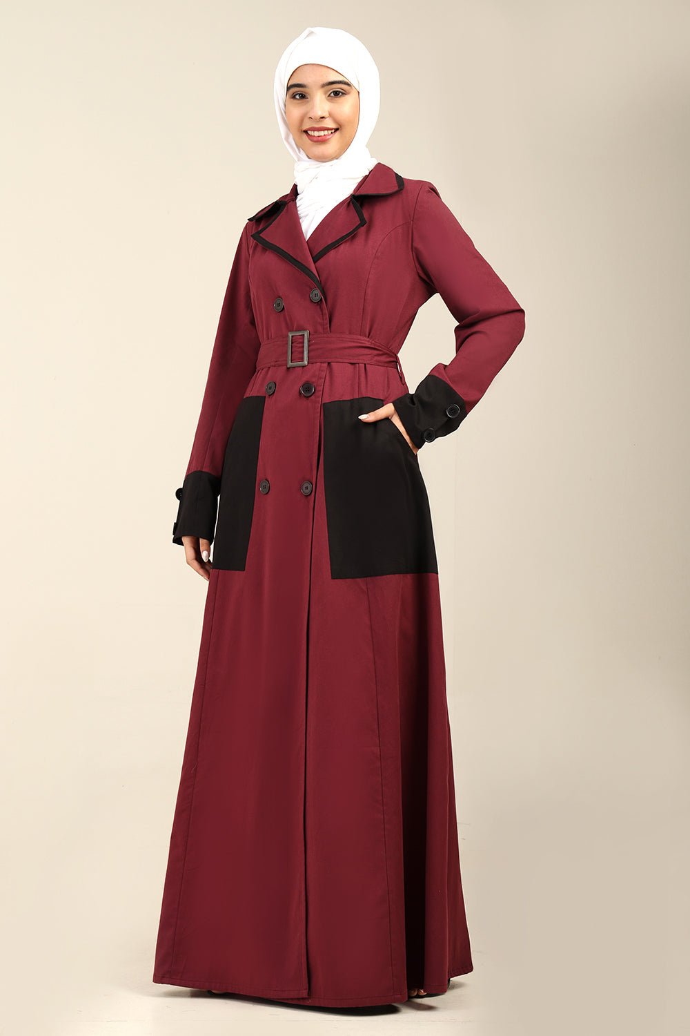 A - Line Cotton Jacket - EastEssence.com