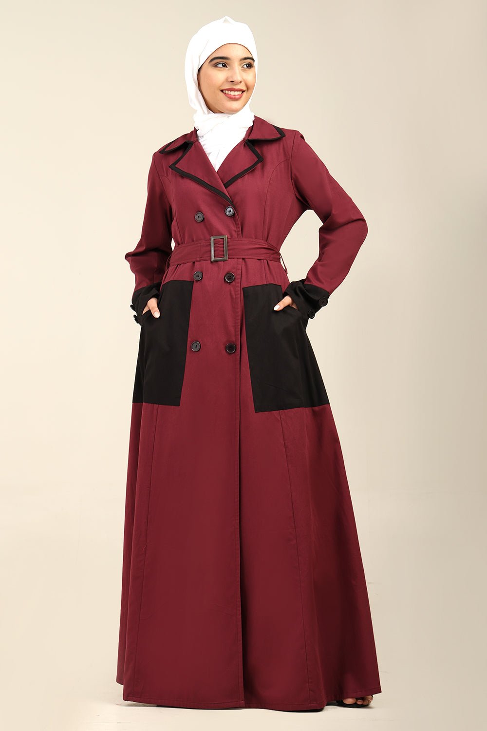 A - Line Cotton Jacket - EastEssence.com