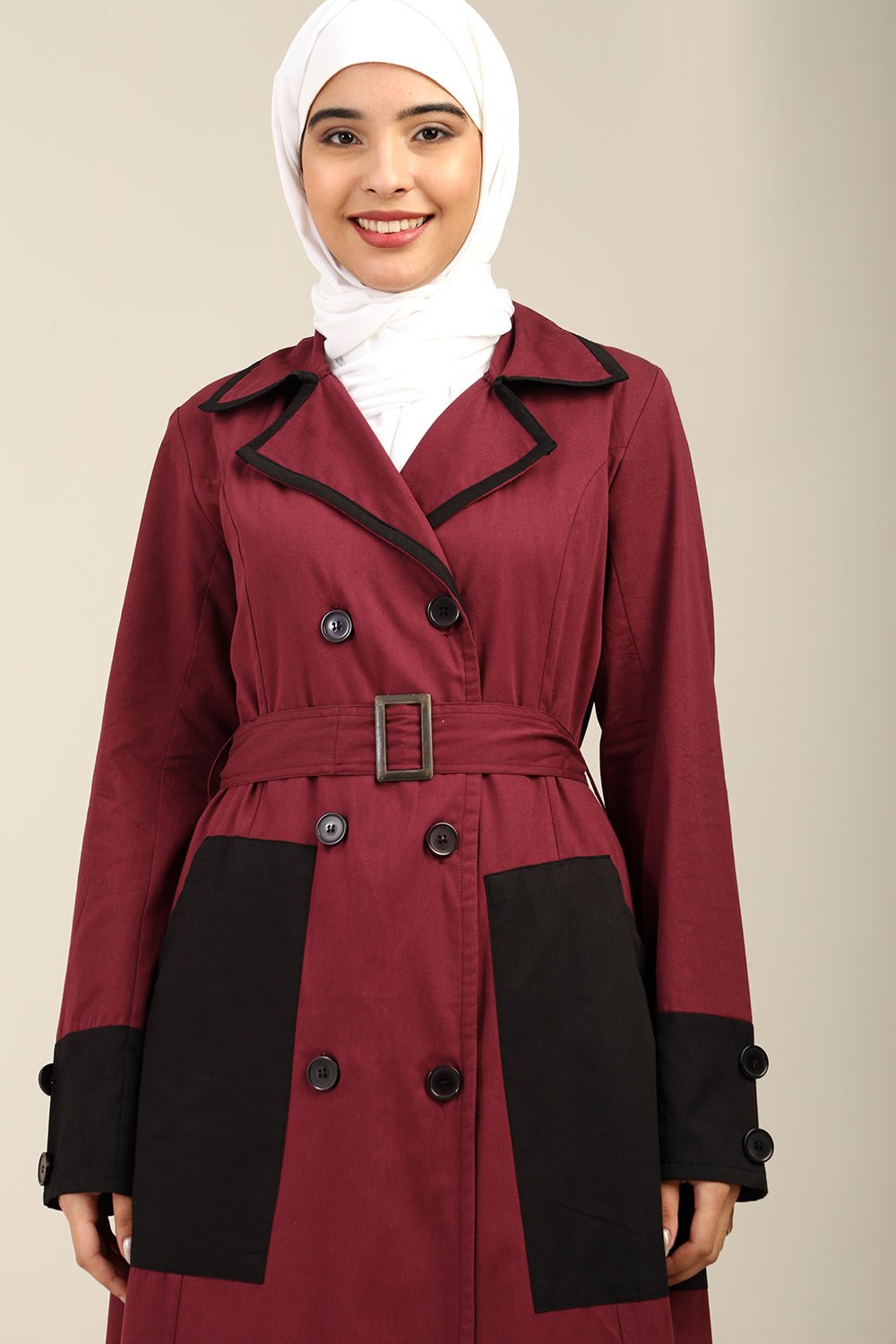 A - Line Cotton Jacket - EastEssence.com