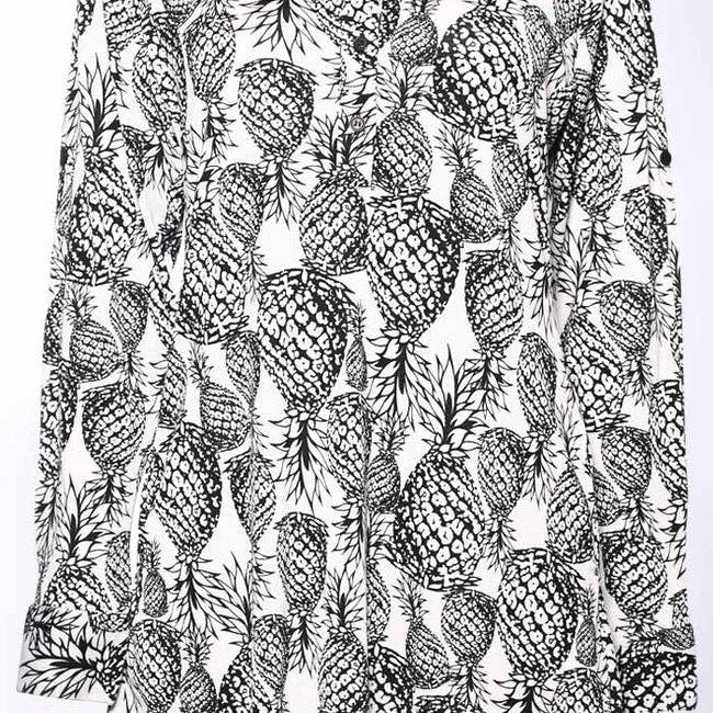 Aloha Pineapple Printed Tunic - EastEssence.com