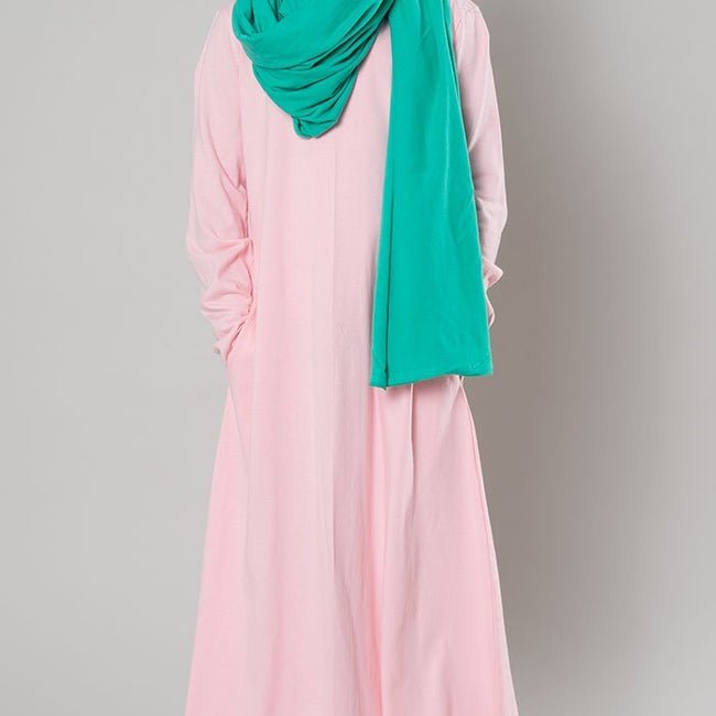 Basic Jersey Abaya Dress - Women