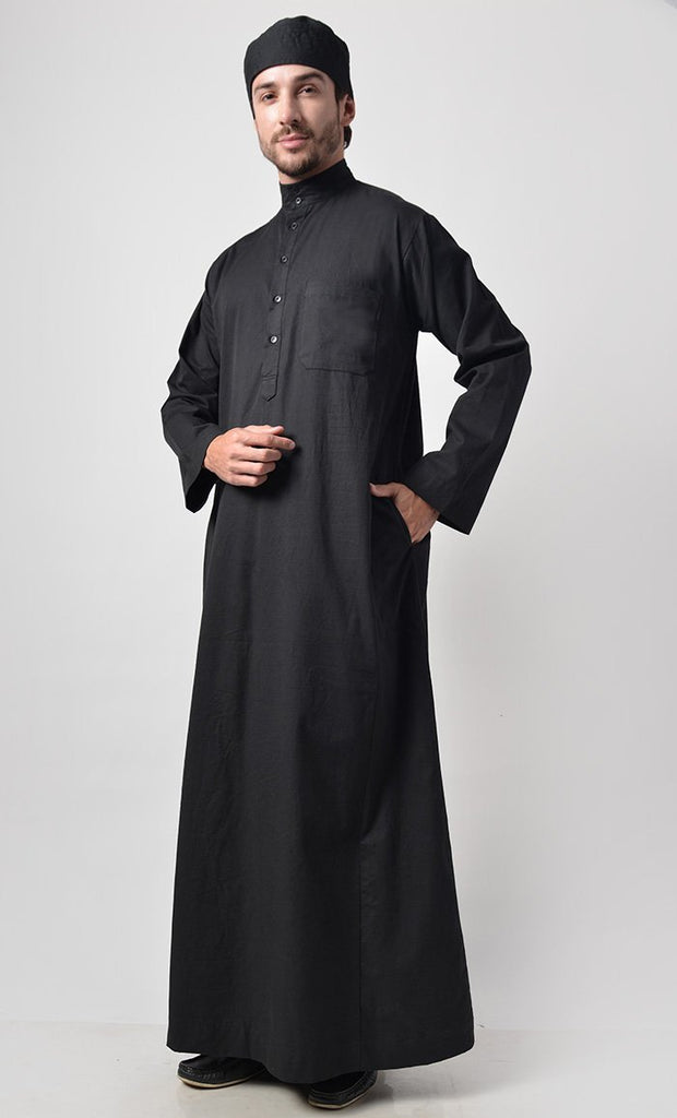 Basic Men's Traditional Thobe - Final Sale - EastEssence.com