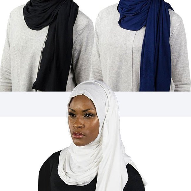 Beautiful Combo Set Of Hijab's Set Of 3