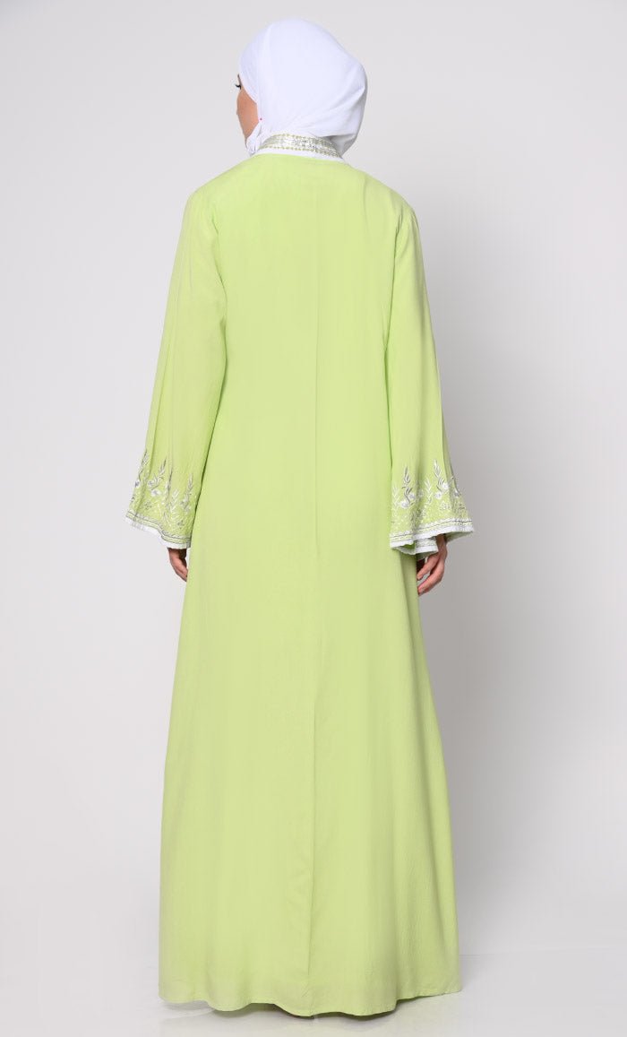 Beautiful women's 2pc Embroidered Shrug And Inner Set - EastEssence.com