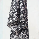 Black And White Floral Printed Hijab - EastEssence.com