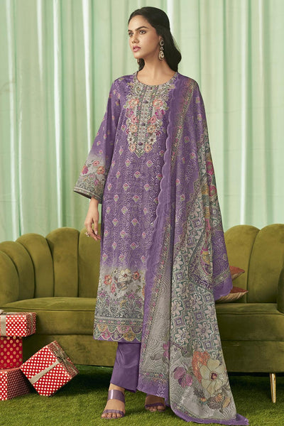 Boho Chic CottonKameez Pant Dupatta Set - EastEssence.com