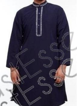 Boys Uniform Tunic with embroidery - Final Sale - EastEssence.com