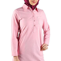 Button Neck tunic - EastEssence.com