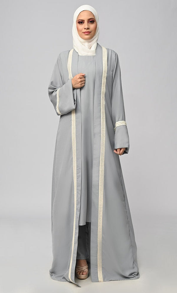 Buy Islamic Lace Intricate 3Pc Set - Final Sale - EastEssence.com