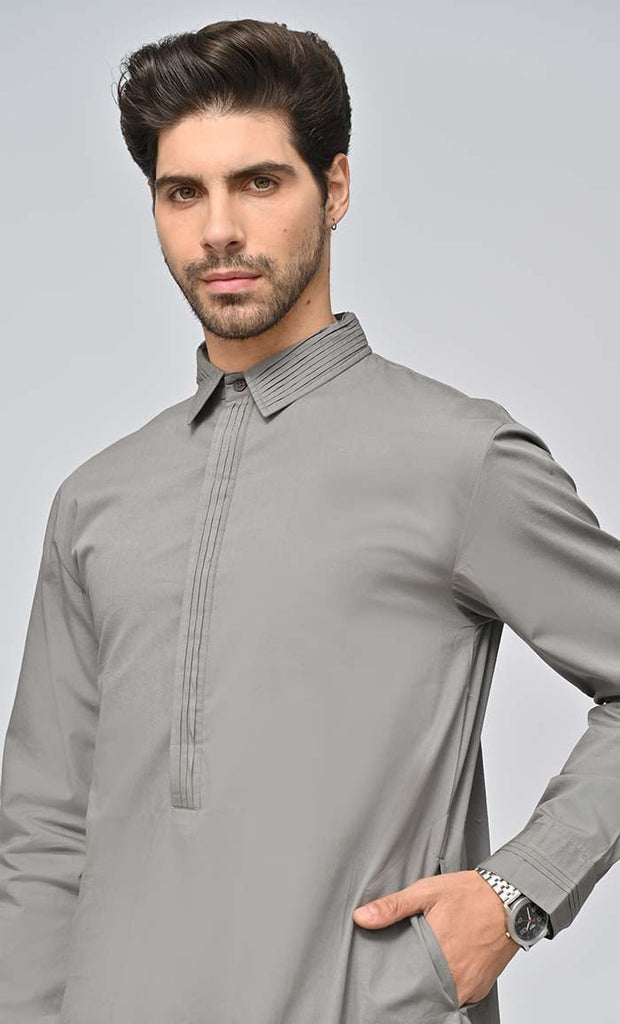 Buy Mens Islamic Formal Thobe/Jubba With Pockets - Final Sale - EastEssence.com