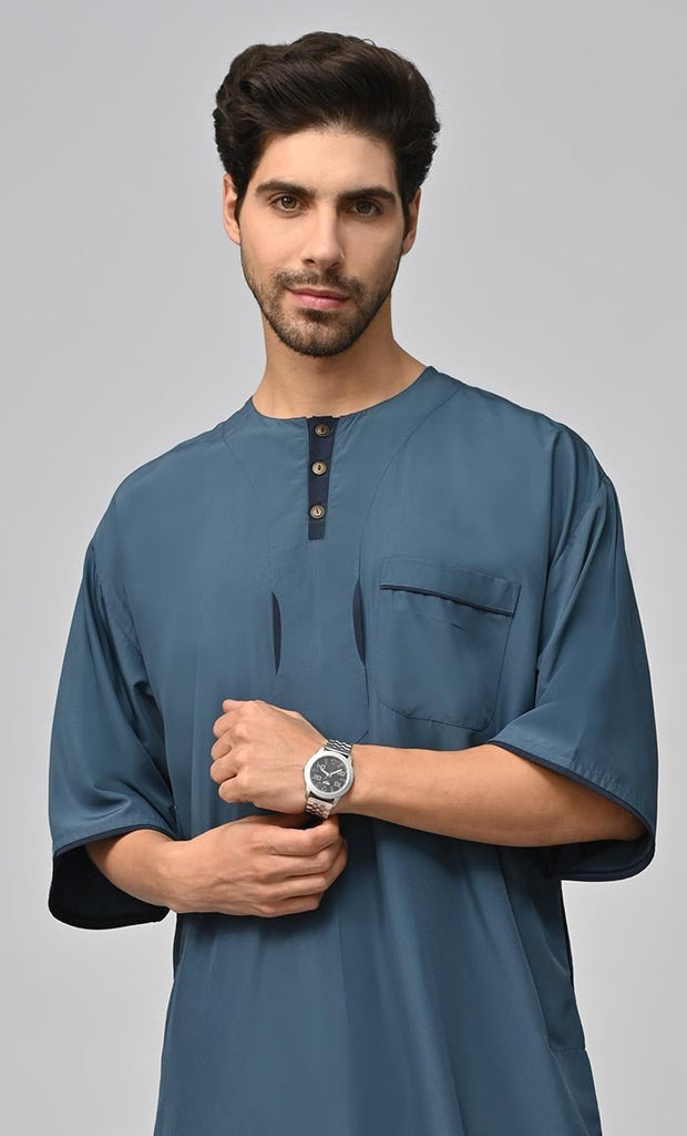 Buy Mens Kashibo Thobe/Jubba With Pockets - Final Sale - EastEssence.com