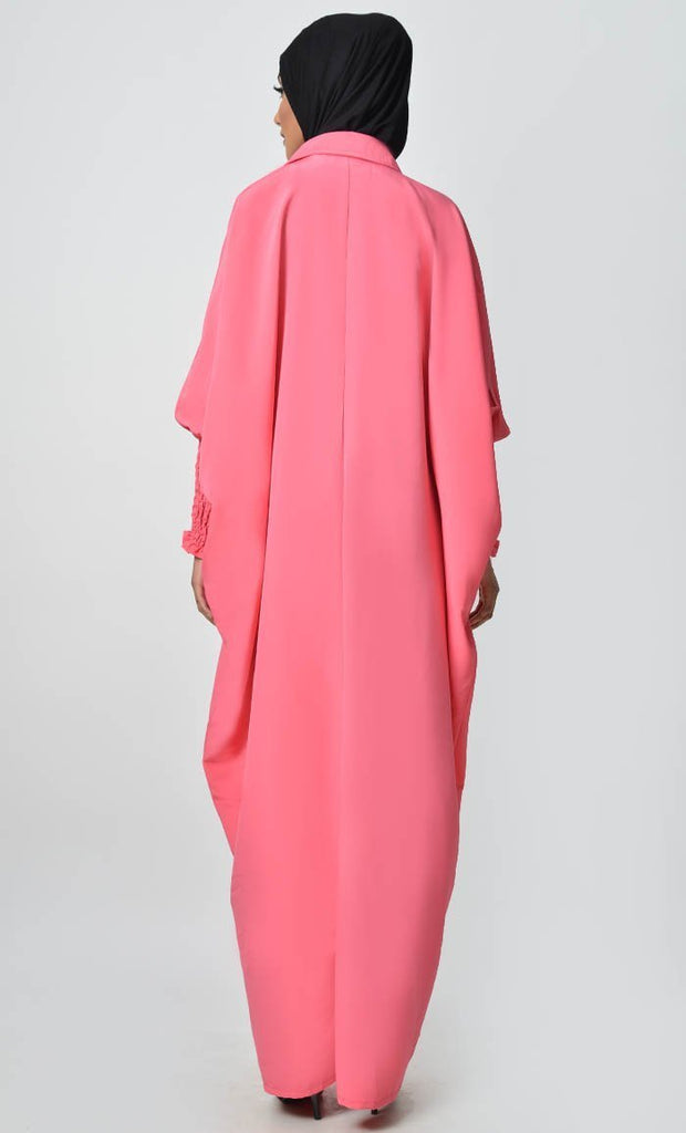 Call It Ruched Sleeve Kaftan - Final Sale - EastEssence.com