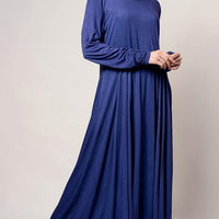 Casual Wear Fully Covered Muslimah Abaya Dress - EastEssence.com