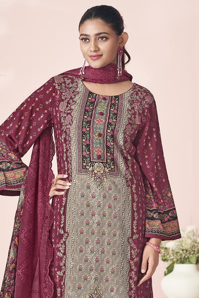 Colorful Printed Cotton Kurta Set - EastEssence.com