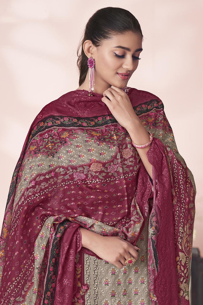 Colorful Printed Cotton Kurta Set - EastEssence.com