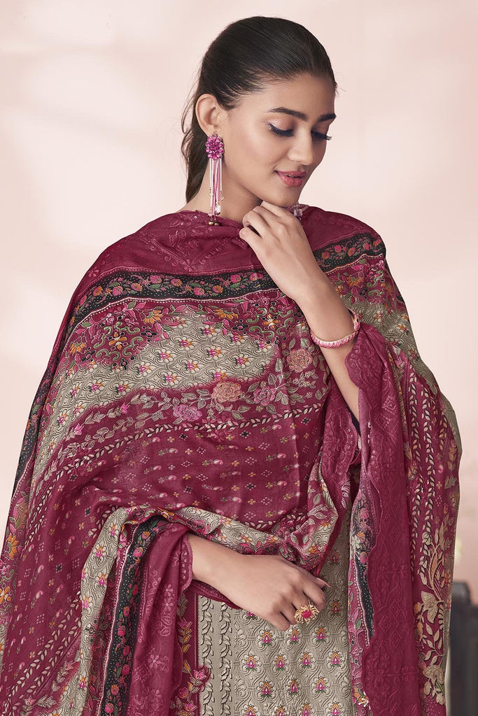 Colorful Printed Cotton Kurta Set - EastEssence.com