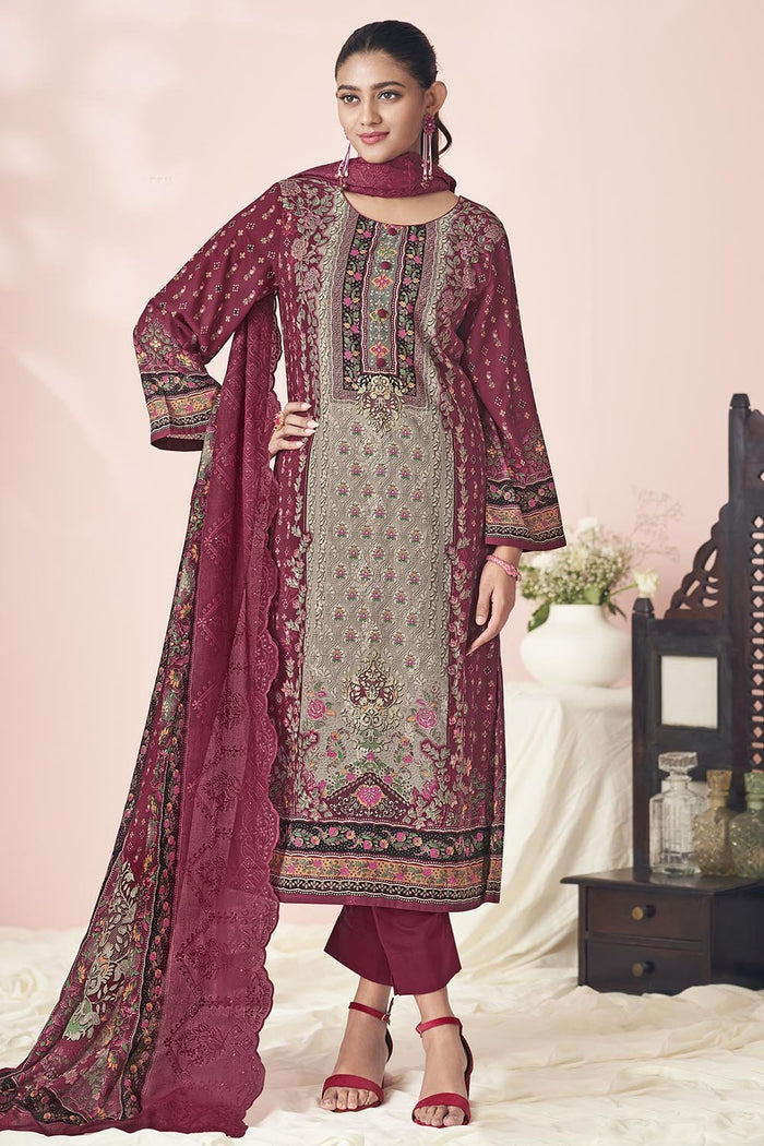 Colorful Printed Cotton Kurta Set - EastEssence.com
