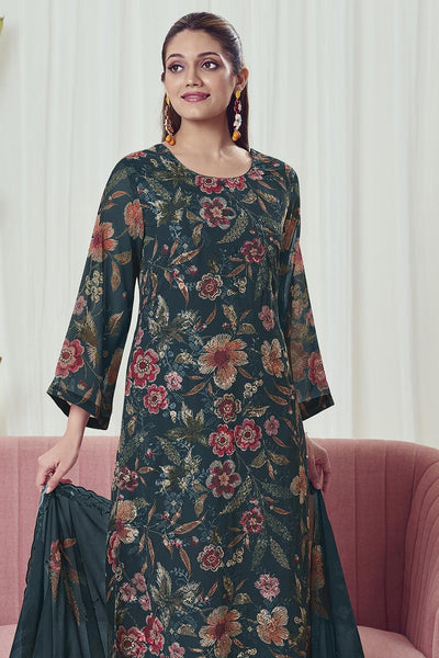 Comfortable georgette Kurta Set with Dupatta Casual Wear - EastEssence.com