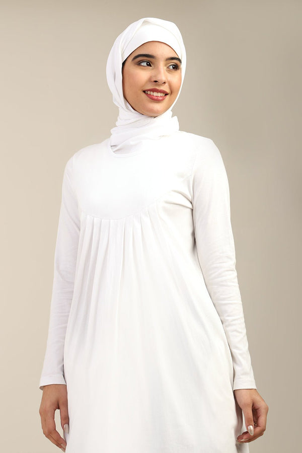Cotton Jersey Basic Tunic for Everyday & Uniform Wear - EastEssence.com