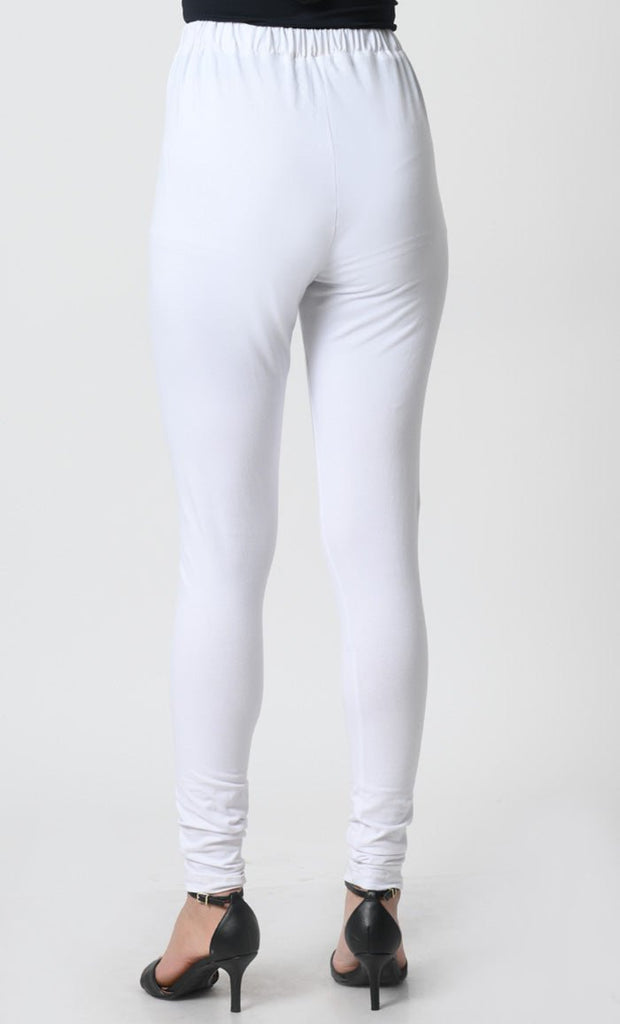 Cotton Jersey Legging Pants – High Comfort, Elastic Waistband - EastEssence.com