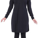 Cotton Knit Modest Length T-shirt - EastEssence.com