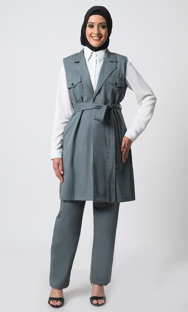 Cotton Twill 3 - Piece Uniform Set - EastEssence.com