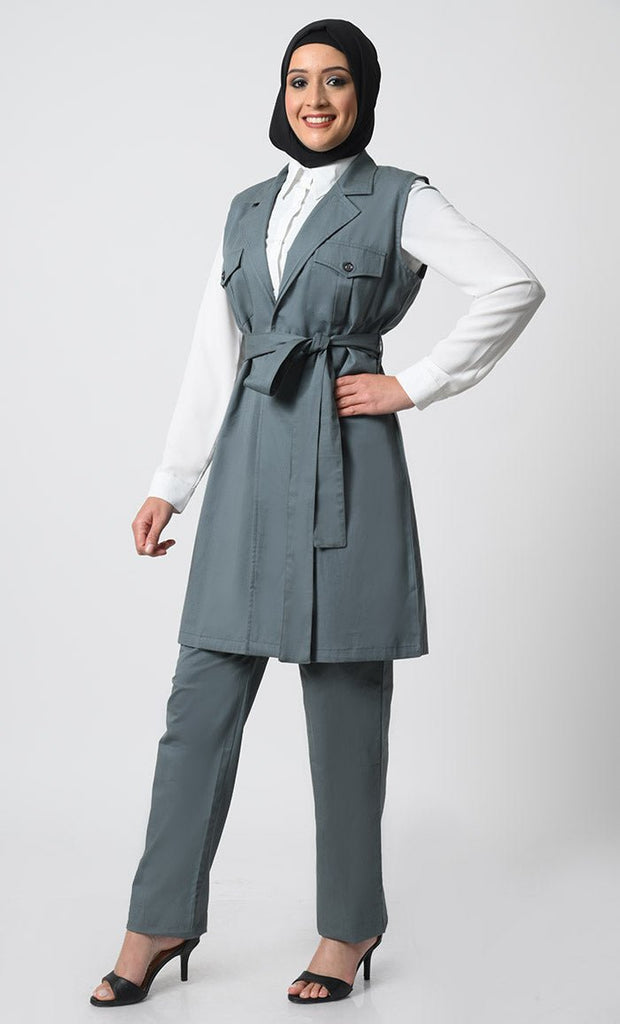 Cotton Twill 3 - Piece Uniform Set - EastEssence.com