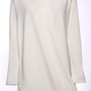 Cream jersey Tunic wrap style for Women - EastEssence.com