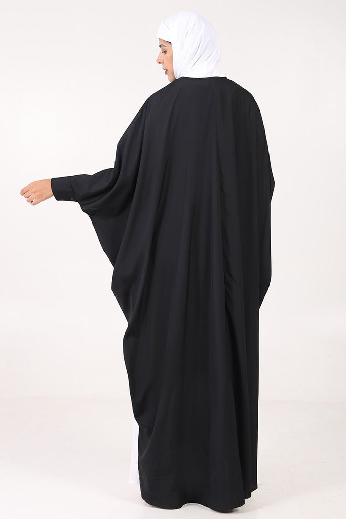 Crepe 2 - Piece Kaftan - Style Prayer Abaya – Contrast Inner Lining - EastEssence.com