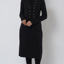 Crisscross Knotted Tie Up Detail Tunic - EastEssence.com