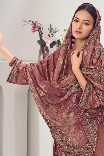 Designer Cotton Printed Suit Set - EastEssence.com