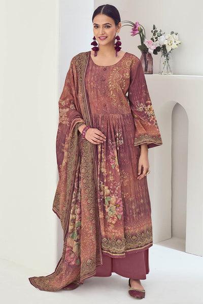 Designer Cotton Printed Suit Set - EastEssence.com