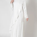 Double Layered Hajj Umrah Abaya Dress - EastEssence.com